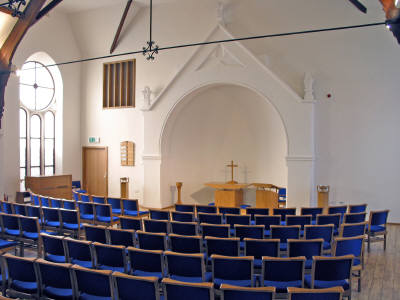 Inside Mumbles Methodist Church